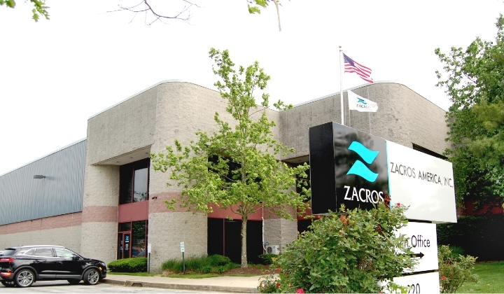 アメリカ ZACROS AMERICA, Inc.